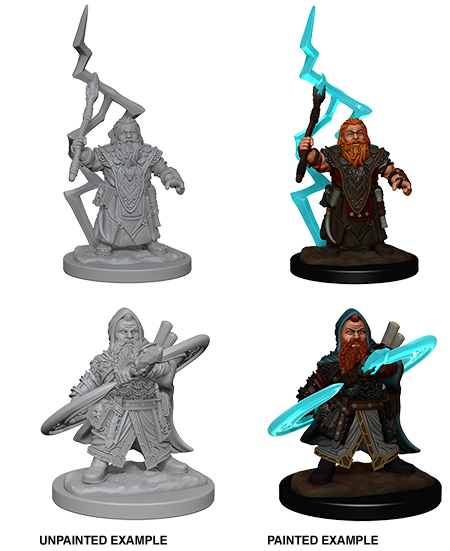 Wizkids Pathfinder Minis 73188 Dwarf Male Sorcerer