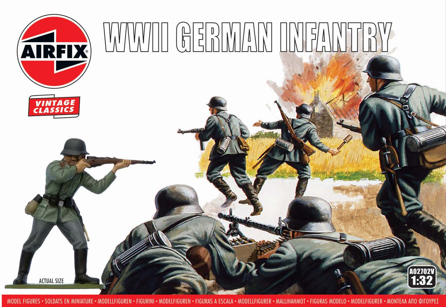 Airfix: A02702V WWII German Infantry