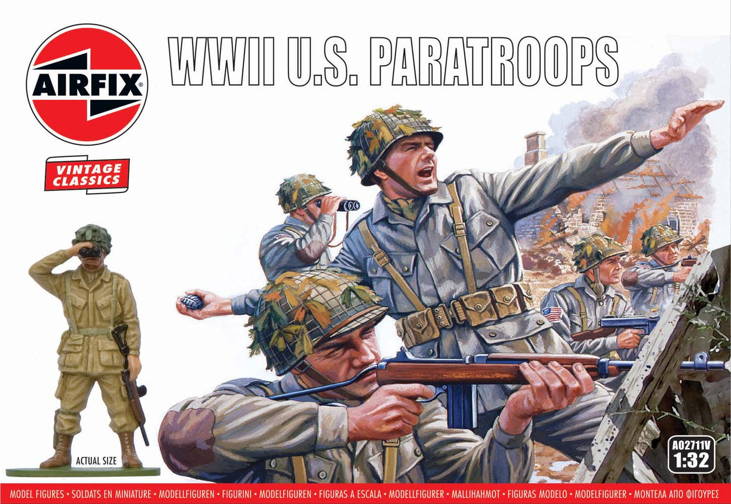 Airfix: A02711V WWII U.S. Paratroops