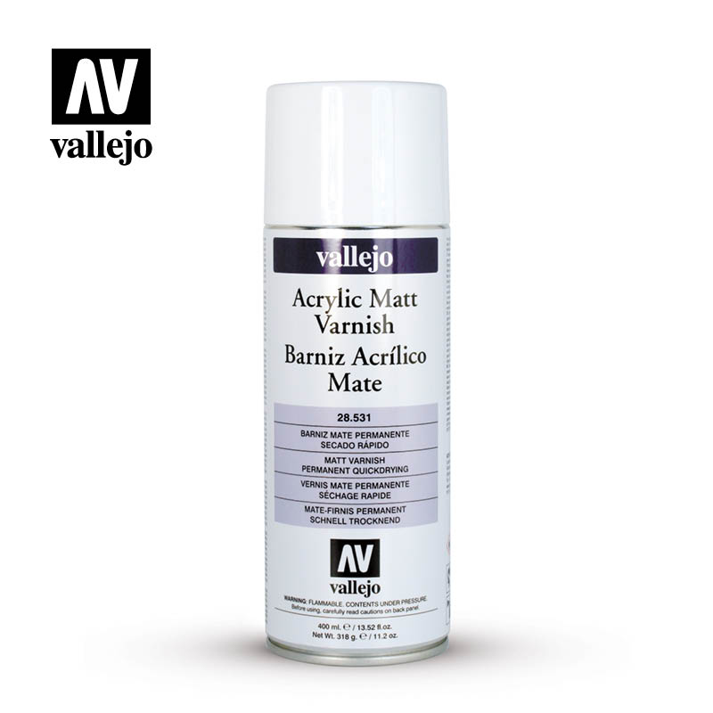 Vallejo 28.531 Acrylic Matt Spray Varnish
