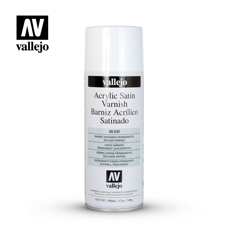 Vallejo 28.532 Acrylic Satin Spray Varnish