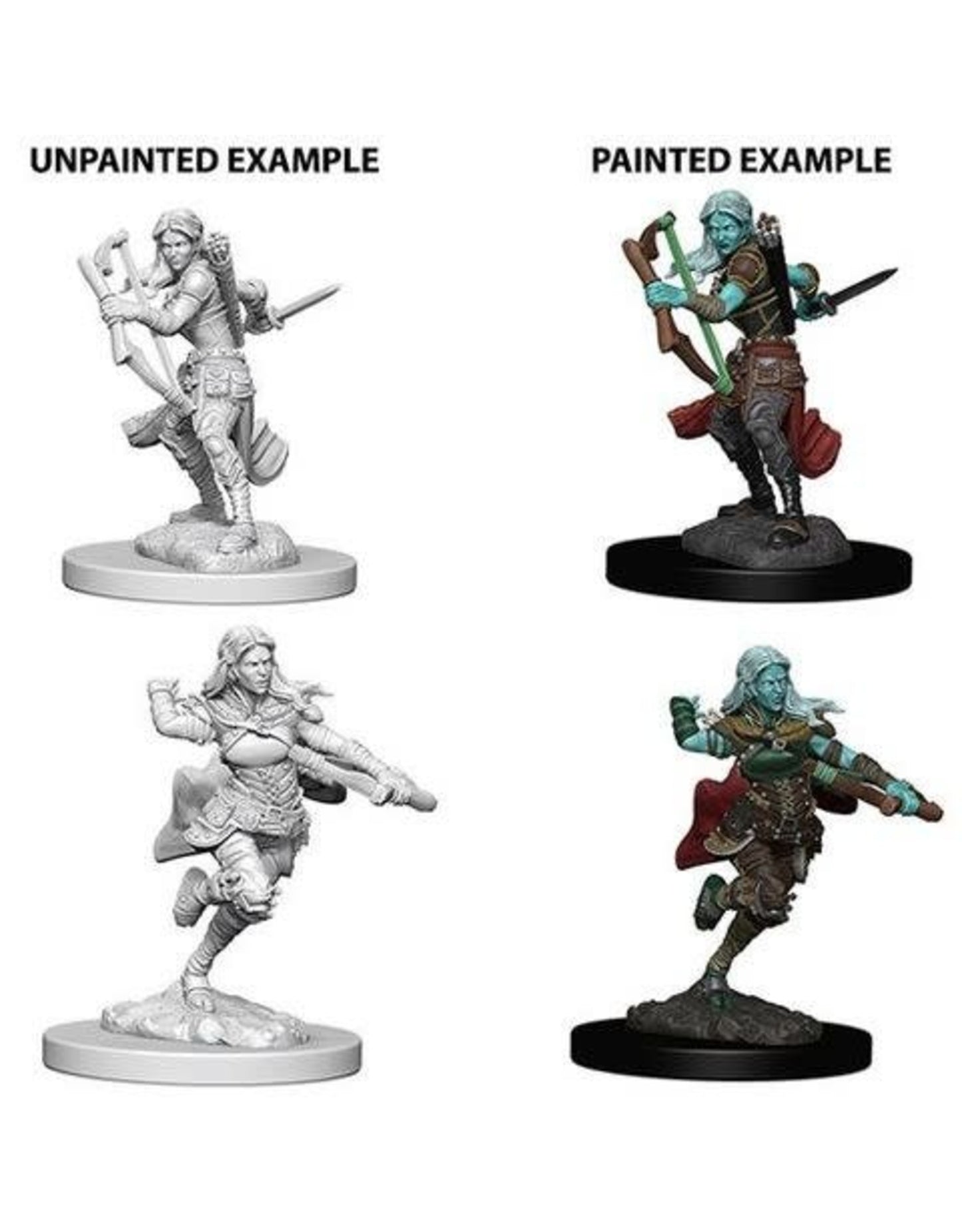 NOLZUR'S MARVELOUS UNPAINTED MINIATURES: AIR GENASI FEMALE ROGUE