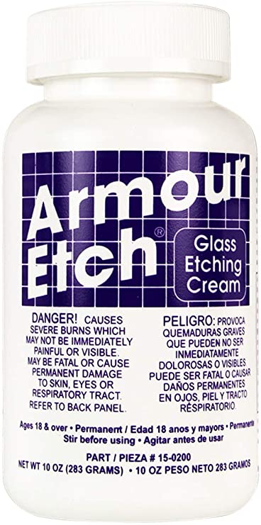 Armour Etch Glass Etching Cream