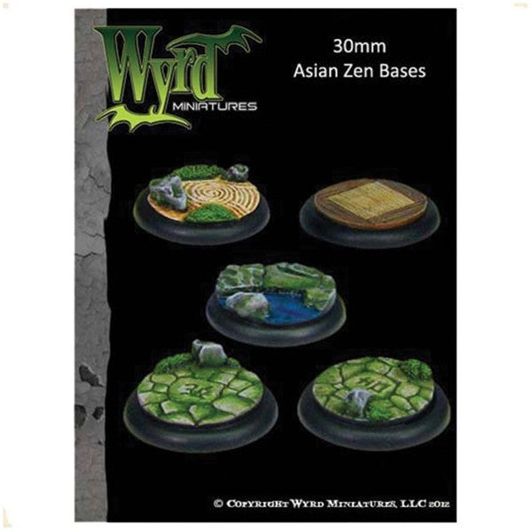 WYRD: MALIFAUX: Asian Zen Bases x5