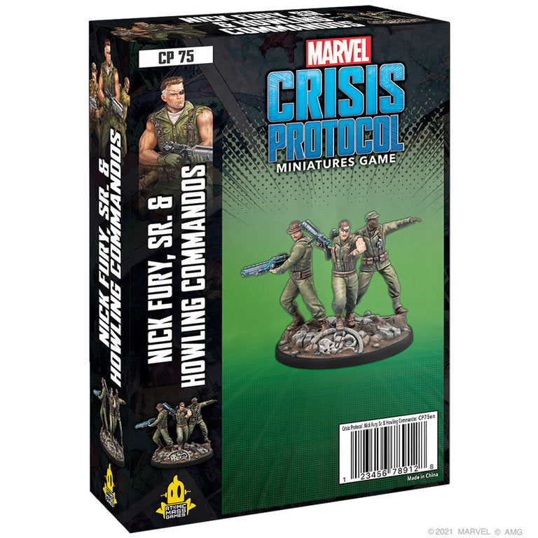 MARVEL: CRISIS PROTOCOL - Nick Fury, SR. & Howling Commandos