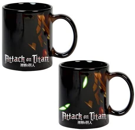 ATTACK ON TITAN EYES HEAT CHANGE MUG
