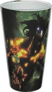 ATTACK ON TITAN EREN GLOW IN DARK PINT GLASS