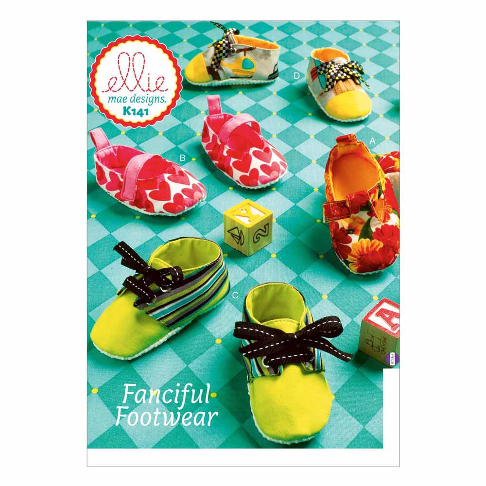 ELLIE MAE - K0141 Baby Booties Pattern