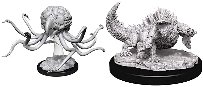 Nolzur's Marvelous Miniatures: Basilisk & Grell