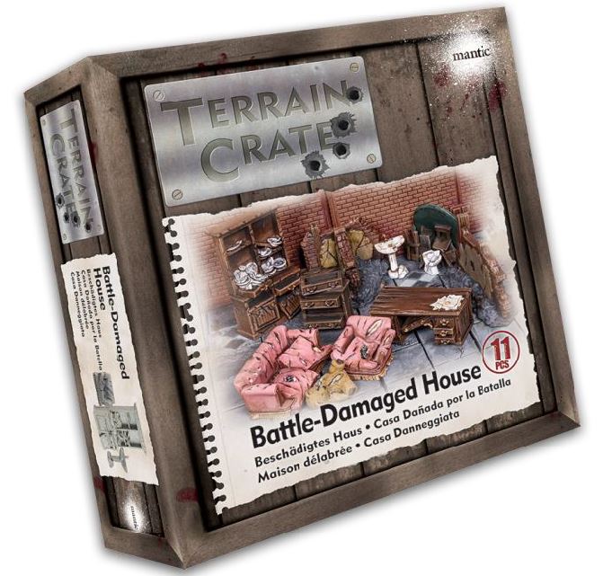 TERRAIN CRATE - BATTLE-DAMAGED HOUSE