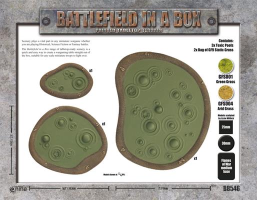 Battlefield in a Box: BB546 Toxic Pools