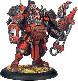 Warmachine: Khador: Battle Mechanik Officer 33081