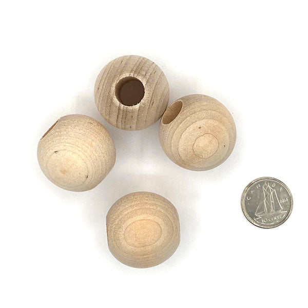 Bead - Round 1" (3/8" Hole)