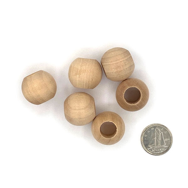 Bead - Round 3/4" (3/8" Hole)