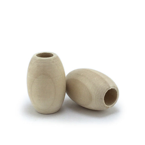 Bead - Oval - 7/8" X 1 1/4" (3/8" Hole)