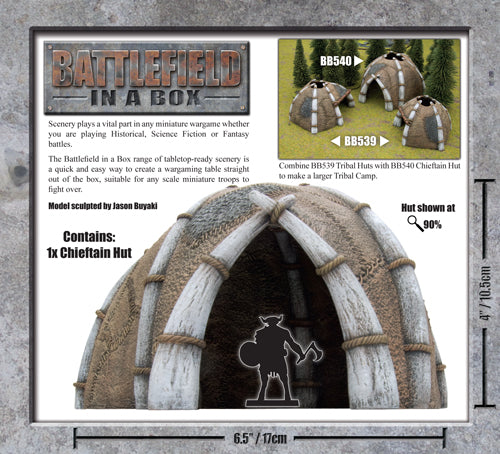 Battlefield in a Box: Chieftain Hut (BB540)