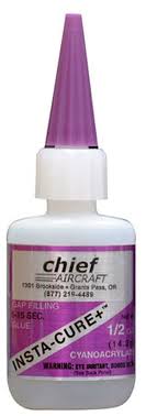 Insta-cure gap filling Super Glue 1/2oz by Bob Smith Industries (BSI)