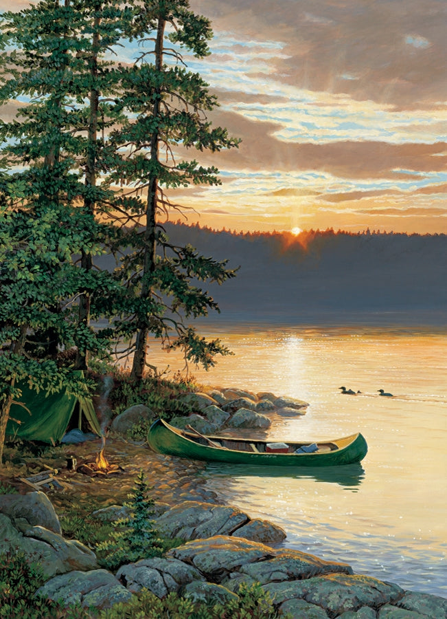 Cobble Hill 500pc Puzzles: Canoe Lake