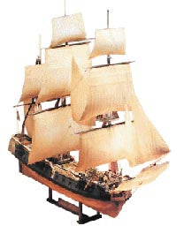 Lindberg 1/130 scale captain Kidd Pirate Ship