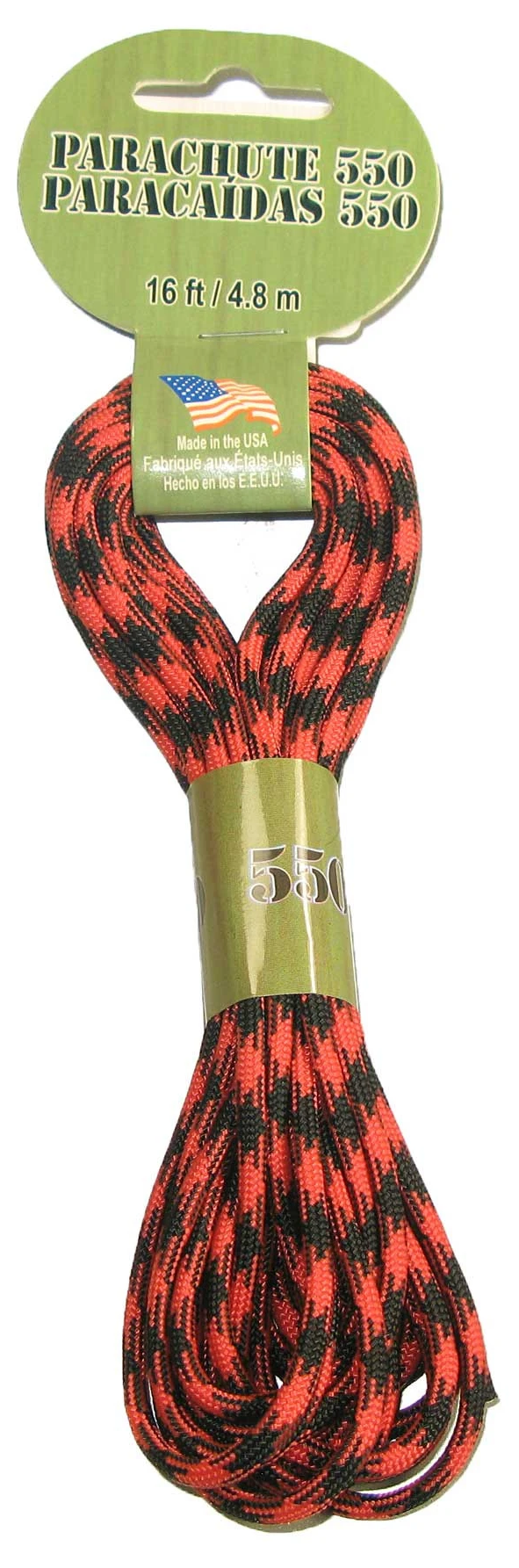 16ft Paracord 550  4.8mm Parachute Cord