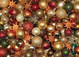 500pc Puzzle Cobble Hill Christmas Balls