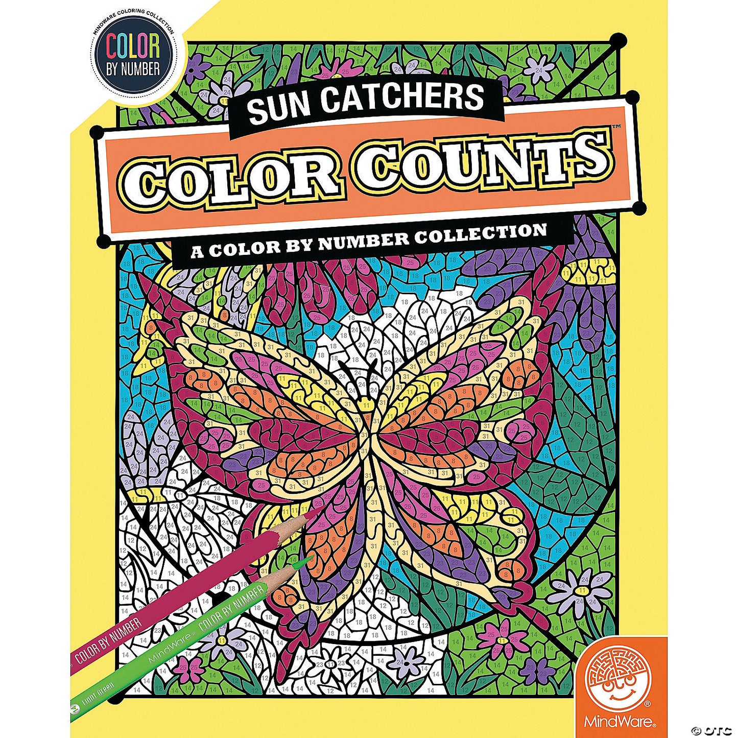 Color by Number Color Counts: Suncatchers