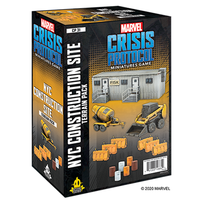 Marvel - Crisis Protocol: NYC CONSTRUCTION SITE TERRAIN PACK