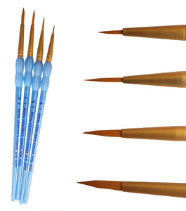 Crafter's Choice RCC-201 Golden Taklon Rounds R9250-1, 3, 5, 6