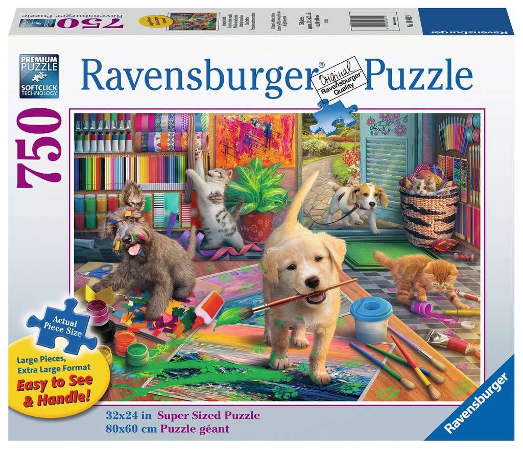 Cute Crafters 750 Piece Jigsaw Puzzle