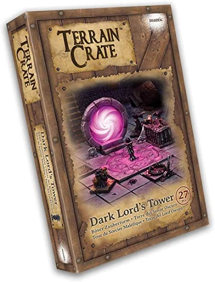 Terrain Crate Environment Miniatures Dark Lord's Tower 27 pcs