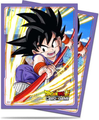 Ultra Pro Standard Size Dragon Ball Super Sleeves - "Explosive Spirit Son Goku" - 65ct