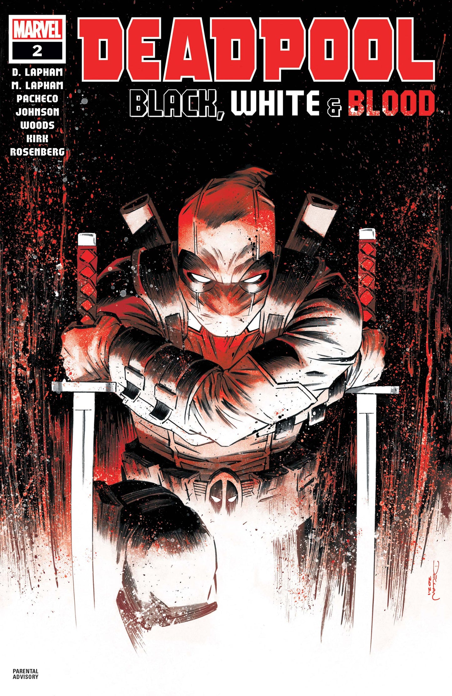 Deadpool: Black, White & Blood (2021) #2