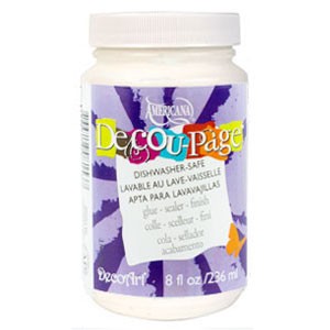 Americana Dishwasher-Safe Decou-Page - Gloss - 8oz