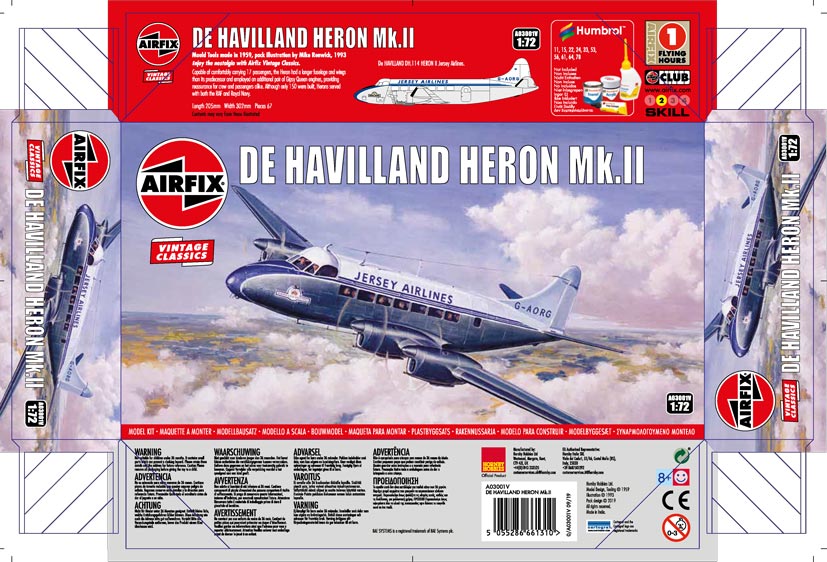 de Havilland Heron MkII 1:72