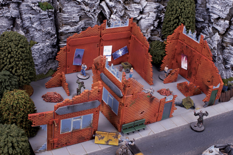 Terrain Crate Destroyed Building