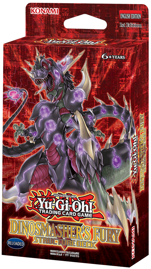 Yugioh: Dinosmasher's Fury Structure Deck