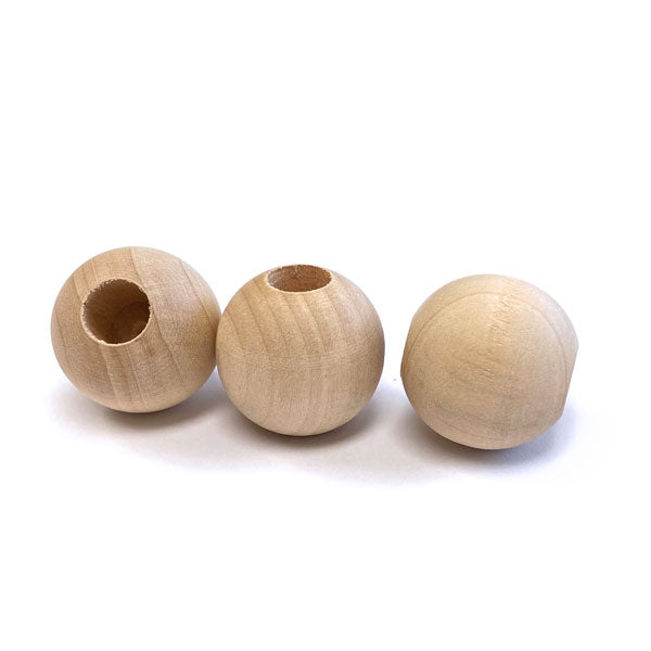 Dowel Cap Ball - 3/4" (1/4" X 1/2" Hole)