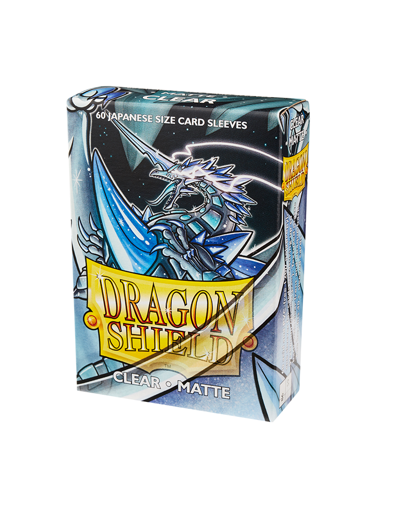 Dragon Shield DS60J Matte - Clear – 60 Japanese Size