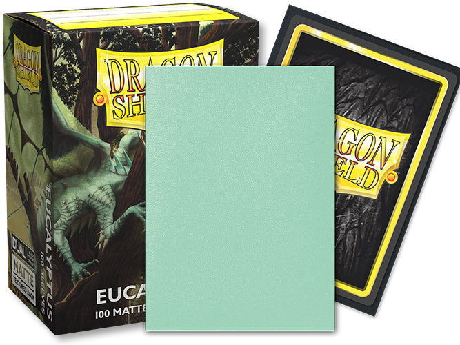 Dragon Shield Matte DUAL - Eucalyptus 100ct Sleeves