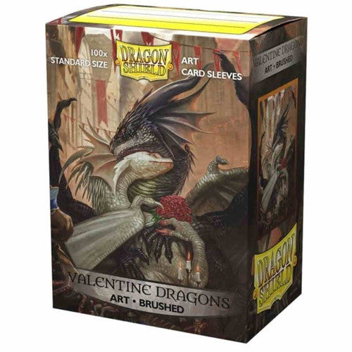 DRAGON SHIELD: BRUSHED ART: VALENTINE DRAGON 2021