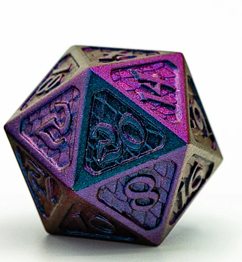 Die Hard Dice Dire d20 - Drakona Khaos Lunar Abyss