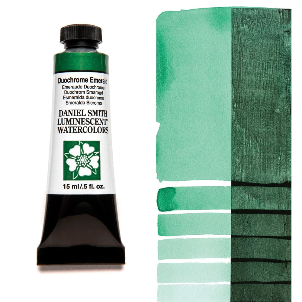 Duochrome Emerald DANIEL SMITH Luminescent Watercolor