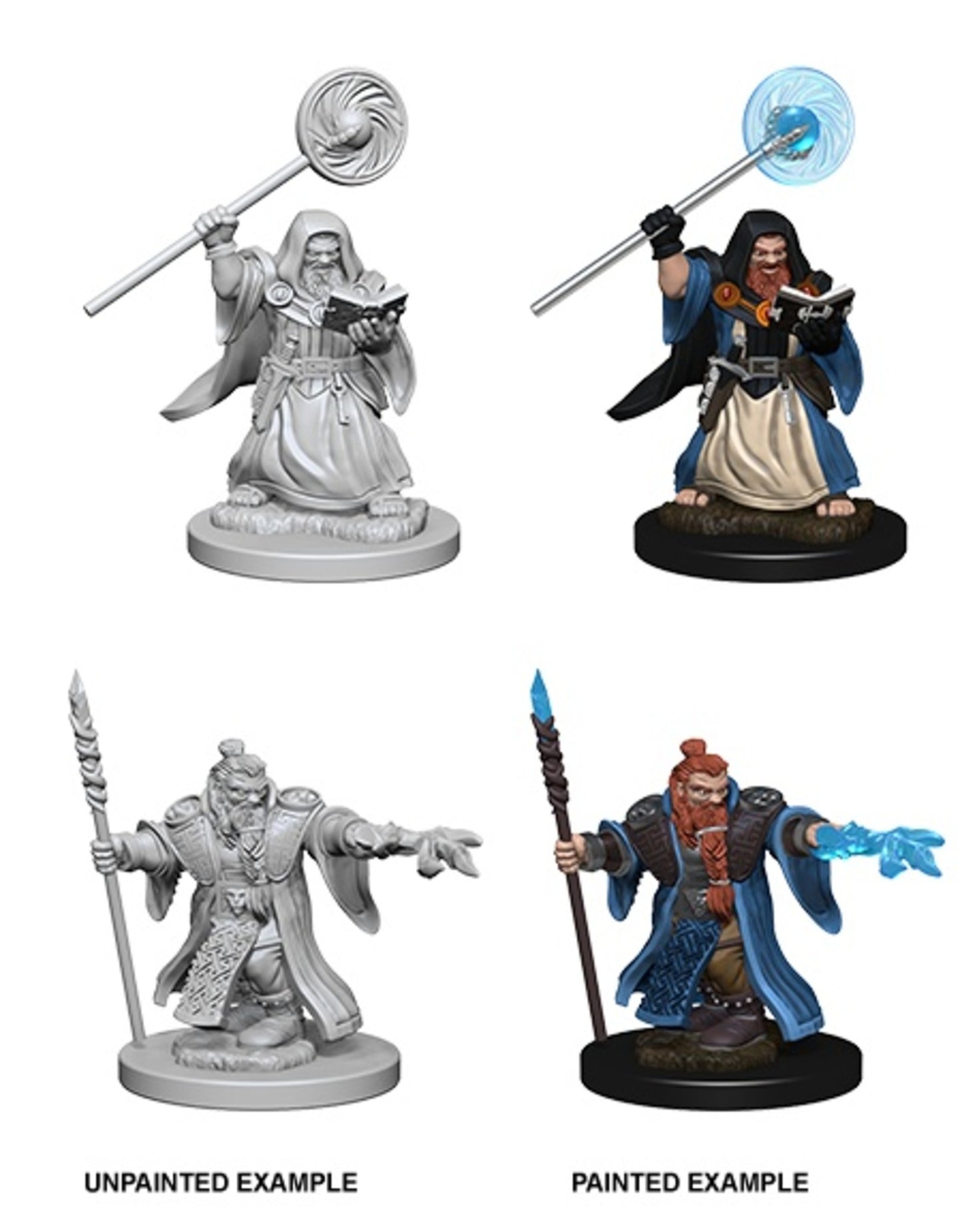 NOLZUR'S MARVELOUS UNPAINTED MINIATURES: DWARF MALE WIZARD