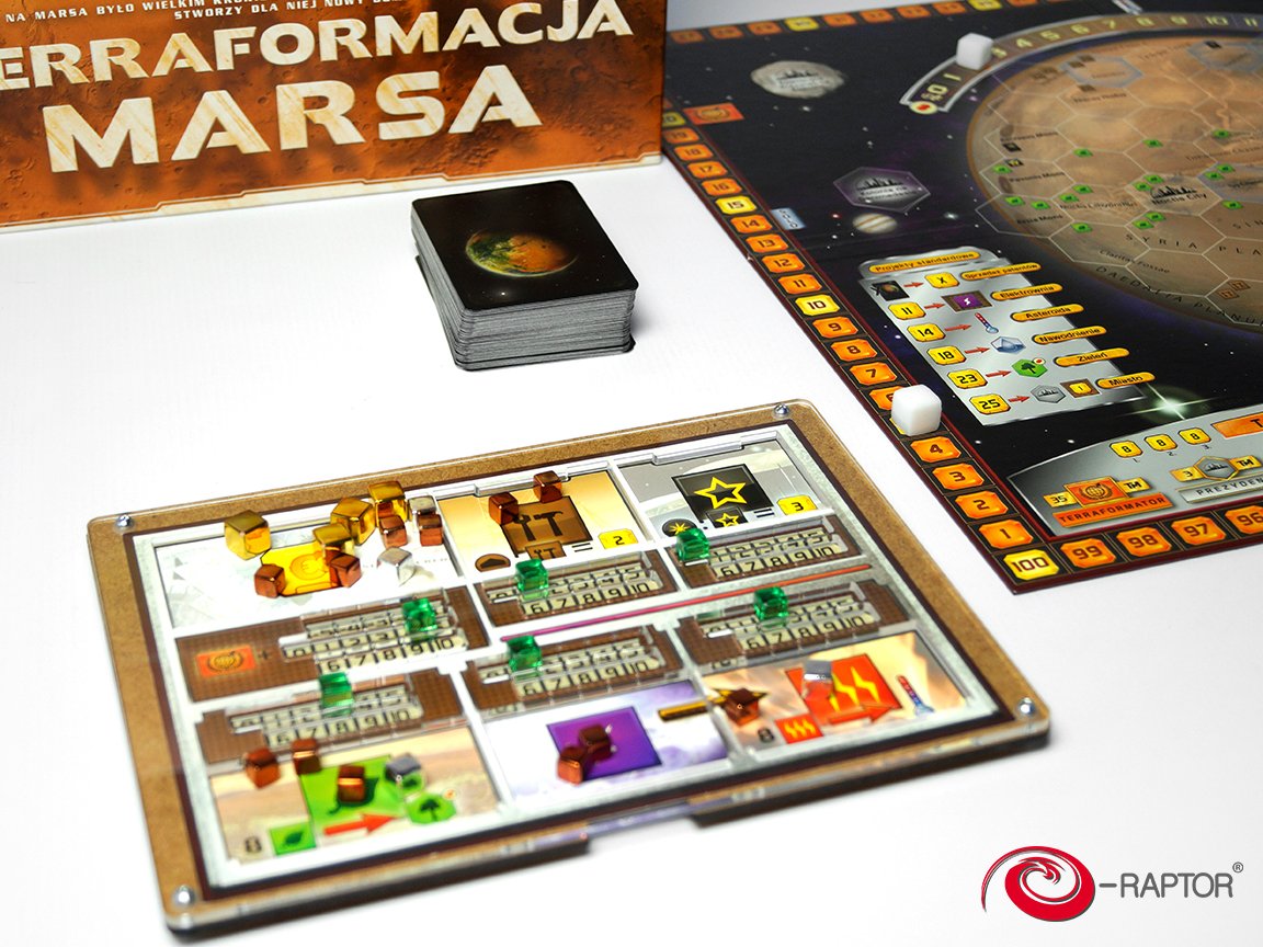 E-Raptor Organizer Compatible with Terraforming Mars