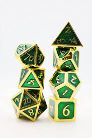 Foam Brain Game Emerald w/ Gold Metal 7pc