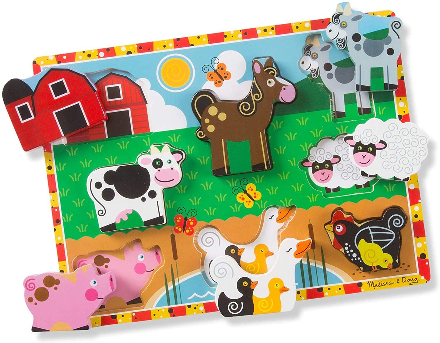 Melissa & Doug - Farm Chunky Puzzle
