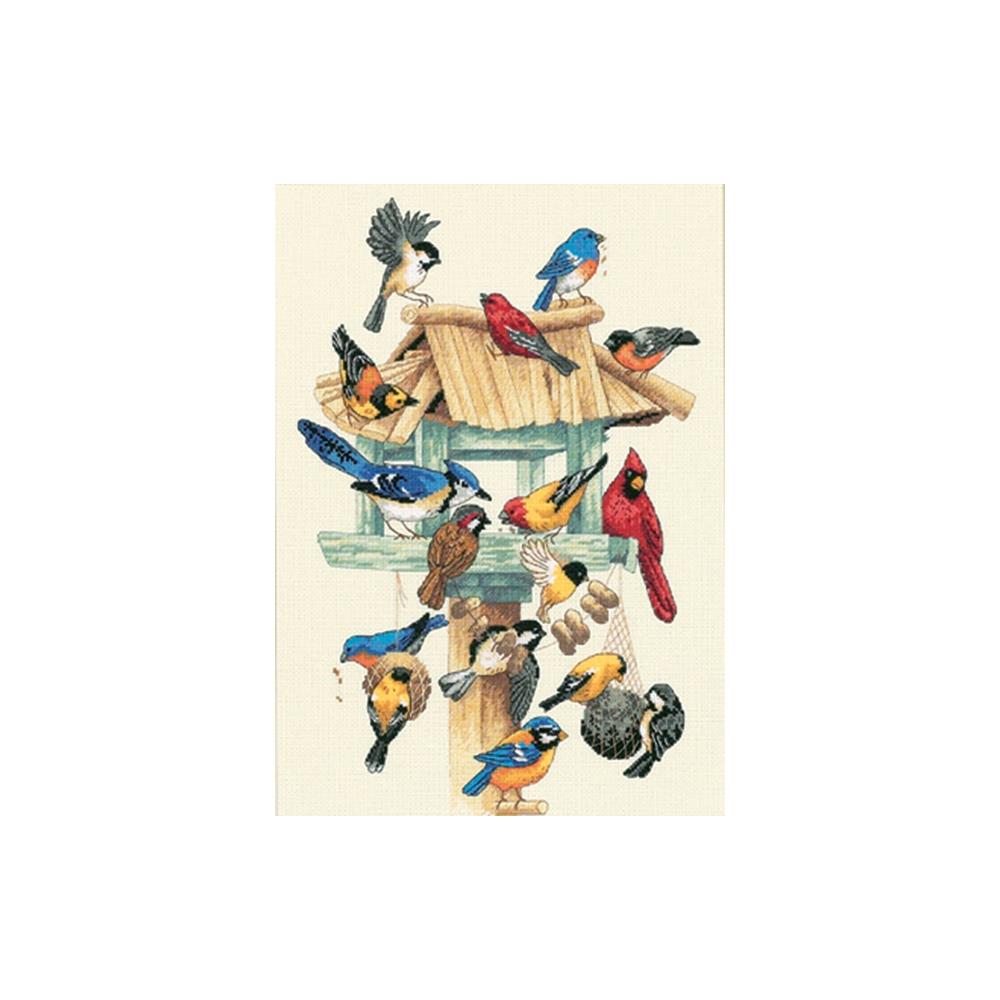 Dimensions: Feasting Frenzy 10"x14" Counted Cross Stitch Kit