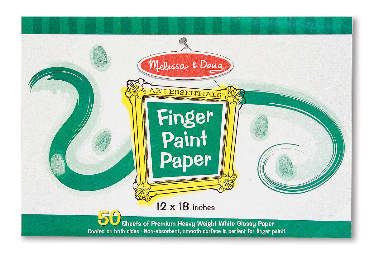 Melissa & Doug Finger Paint Paper Pad (12"x18")