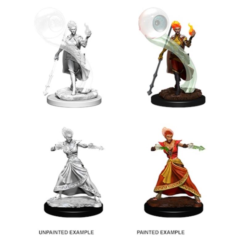 Nolzur's Marvelous Miniatures: Fire Genasi Wizard