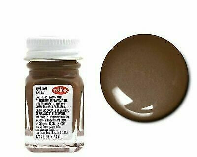Testors 1183 Flat Rubber Enamel Paint 1/4oz